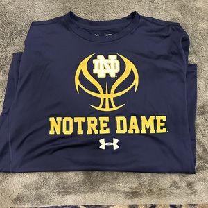 Notre Dame basketball long sleeve shirt